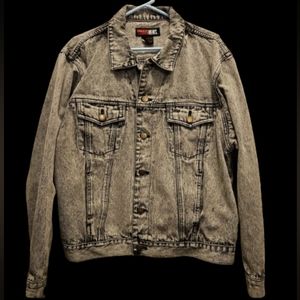 Today's News Distressed Denim Jacket